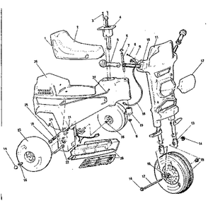 Part Location Diagram of 14.7183 Power Wheels Holder Switch